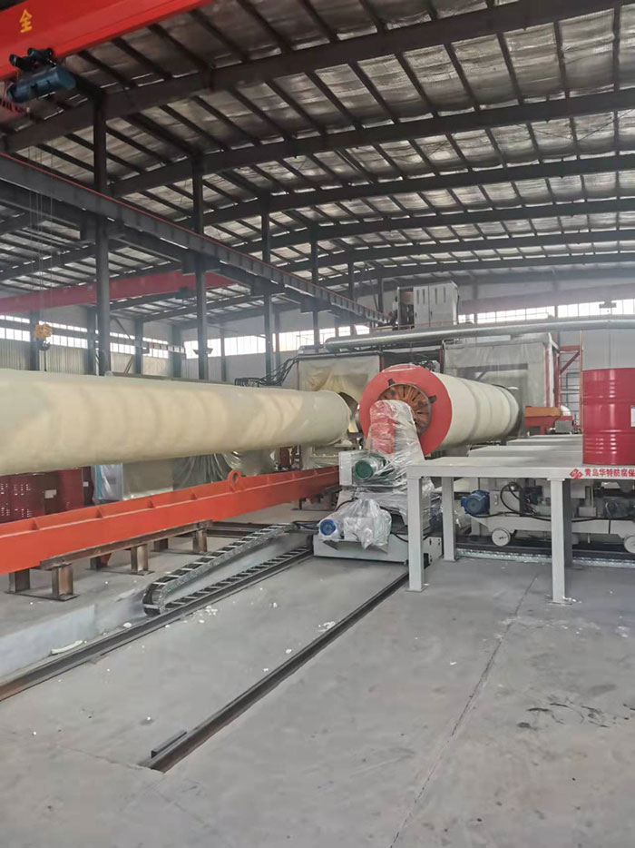 喷涂聚乙烯缠绕预制直埋保温管