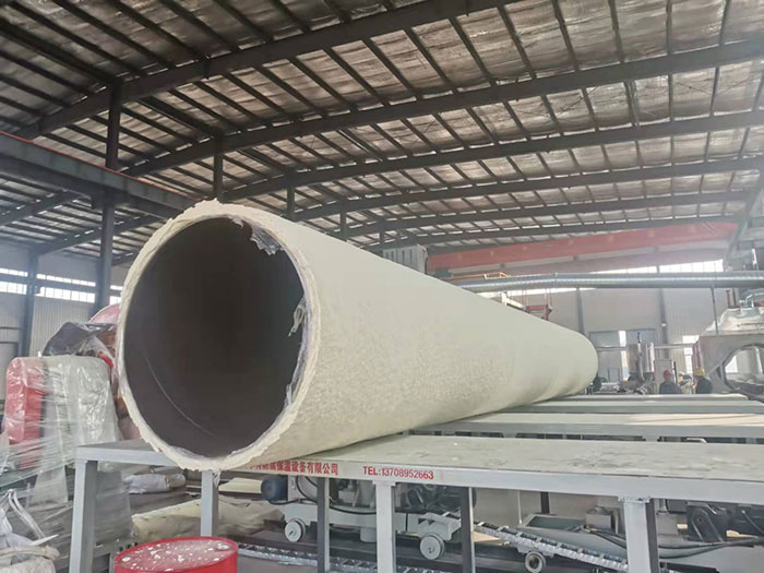 聚氨酯喷涂缠绕保温管加工