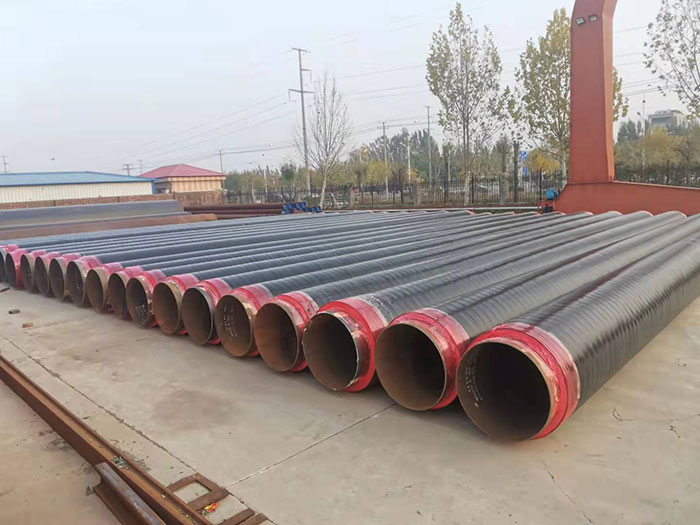 喷涂聚乙烯缠绕预制直埋保温管