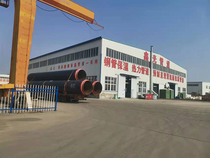 聚氨酯喷涂缠绕保温管加工